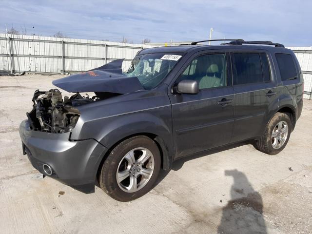 HONDA PILOT EXL 2012 with VIN 5FNYF4H64CB061391 - Photo from auction