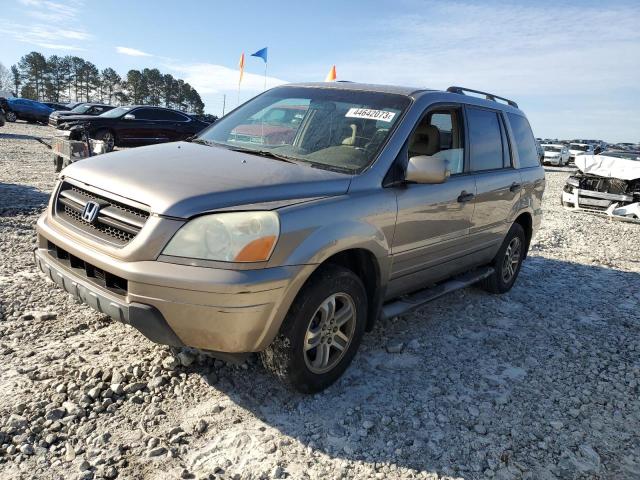 HONDA PILOT EXL 2004 with VIN 2HKYF18724H554707 - Photo from auction