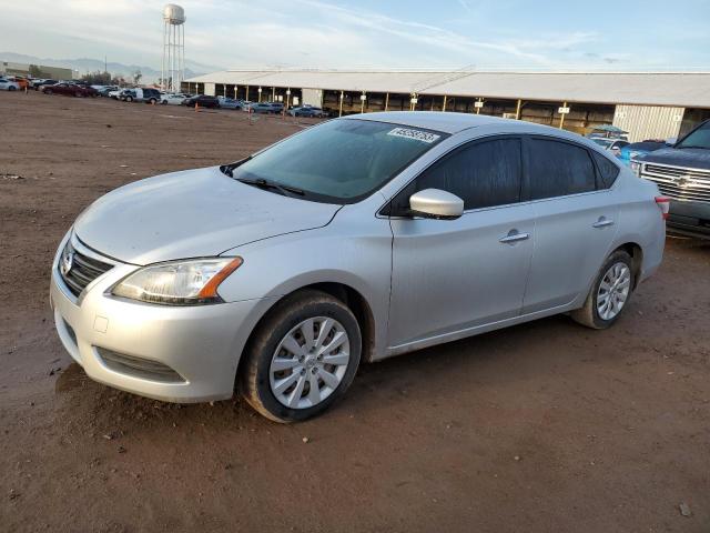 NISSAN SENTRA S 2013 with VIN 1N4AB7AP5DN903035 - Photo from auction