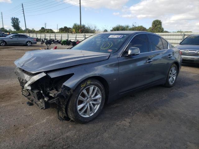 Photo 1 from auction – 2015 INFINITI Q50 BASE with VIN JN1BV7APXFM357267