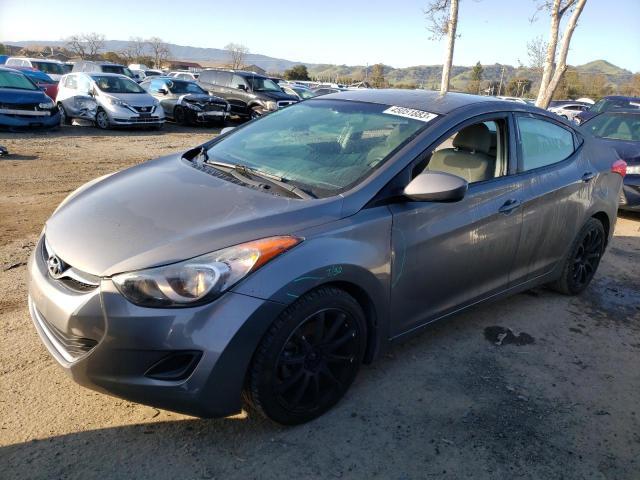 HYUNDAI ELANTRA GL 2013 with VIN 5NPDH4AE2DH276281 - Photo from auction