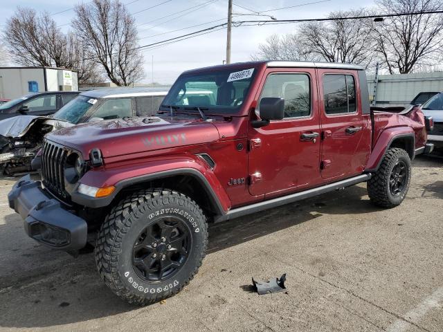 JEEP GLADIATOR 2021 with VIN 1C6HJTAG8ML563497 - Photo from auction
