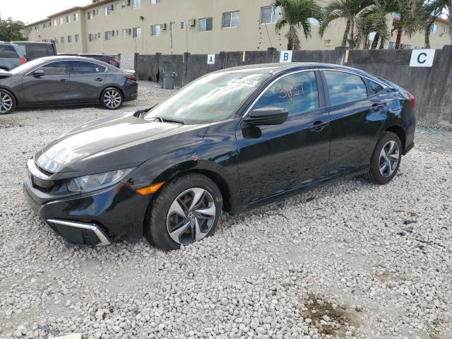 Photo 1 from auction – 2020 HONDA CIVIC LX with VIN 19XFC2F63LE021445