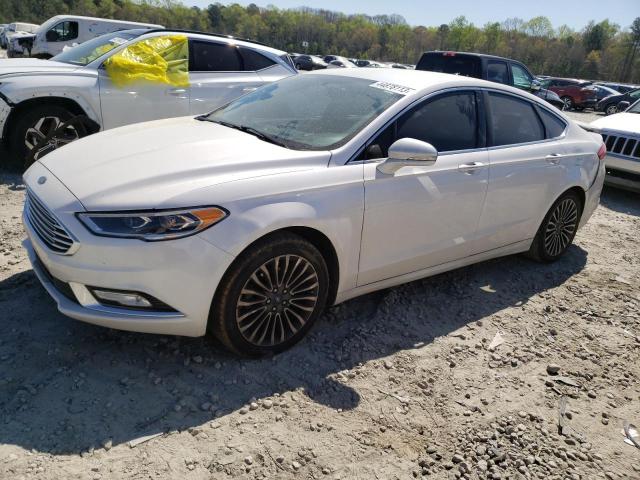 FORD FUSION SE 2017 with VIN 3FA6P0HD2HR137245 - Photo from auction