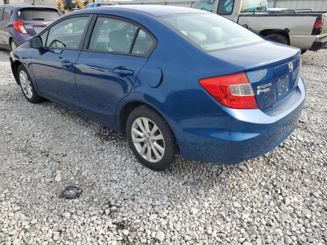 Фото 2 с аукциона – 2012 HONDA CIVIC EX с VIN 19XFB2F89CE080570