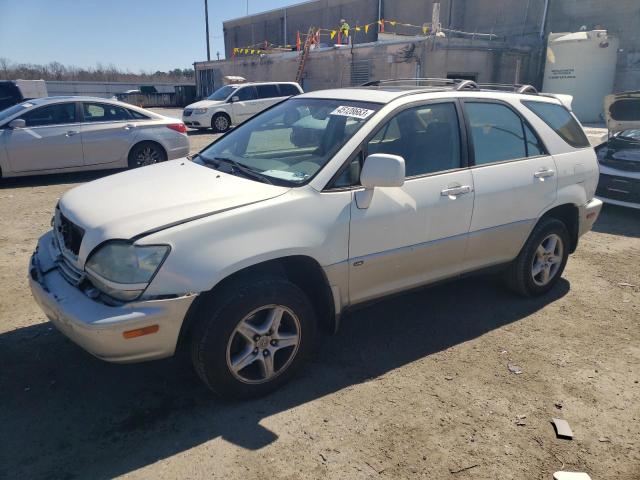 LEXUS RX 300 2001 with VIN JTJHF10U710182708 - Photo from auction