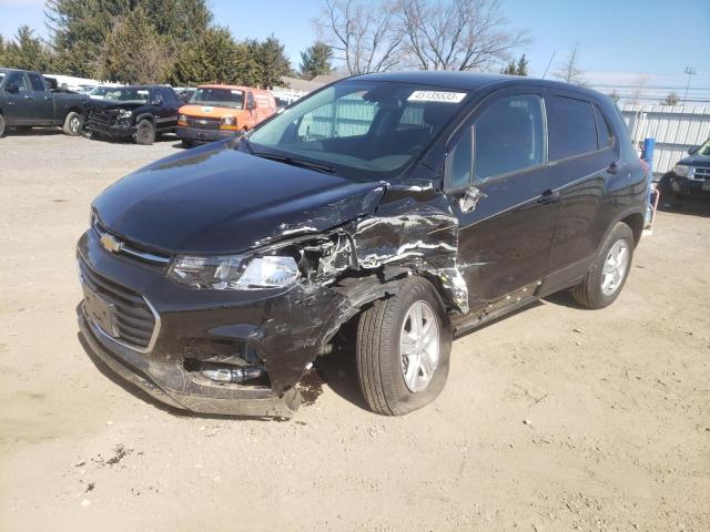 CHEVROLET TRAX LS 2022 with VIN KL7CJNSM0NB550024 - Photo from auction