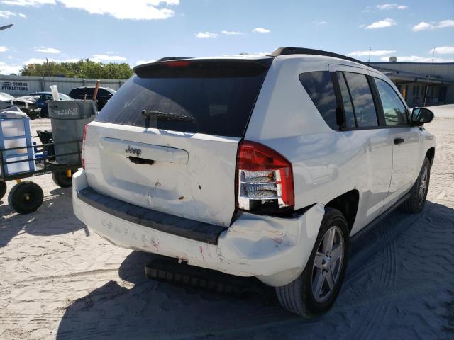 Photo 3 from auction – 2007 JEEP COMPASS with VIN 1J8FT47W57D166352