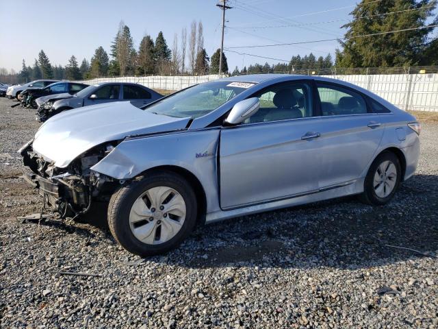 HYUNDAI SONATA HYB 2015 with VIN KMHEC4A45FA133759 - Photo from auction
