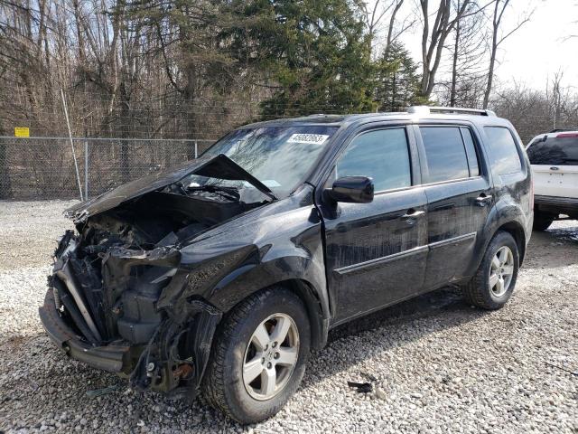 HONDA PILOT EXL 2011 with VIN 5FNYF4H57BB023420 - Photo from auction