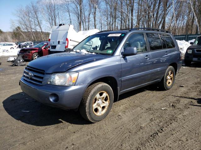 TOYOTA HIGHLANDER 2006 with VIN JTEHD21A760042907 - Photo from auction
