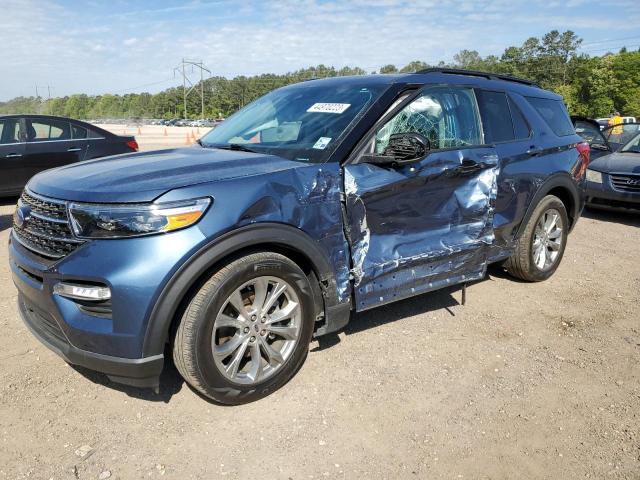 FORD EXPLORER X 2020 with VIN 1FMSK7DH4LGC41790 - Photo from auction
