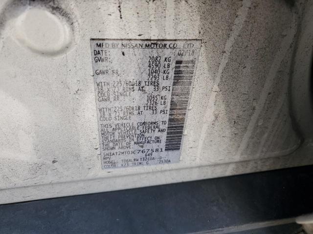 Photo 14 from auction – 2018 NISSAN ROGUE S with VIN 5N1AT2MT0JC767581