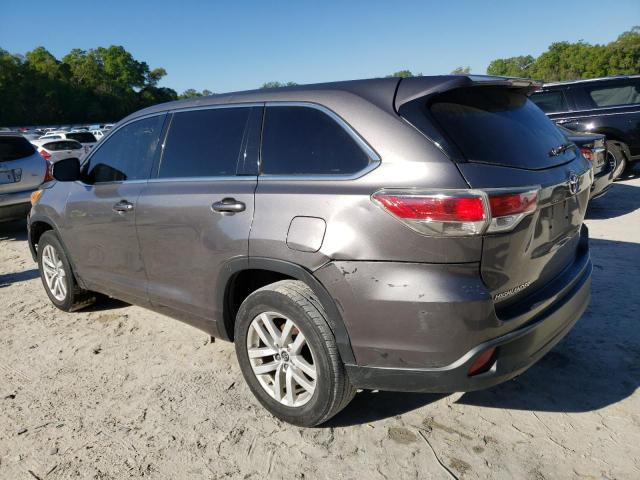 Photo 2 from auction – 2016 TOYOTA HIGHLANDER with VIN 5TDZARFH2GS020666