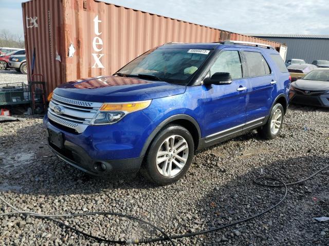 FORD EXPLORER X 2014 with VIN 1FM5K7D87EGC05186 - Photo from auction