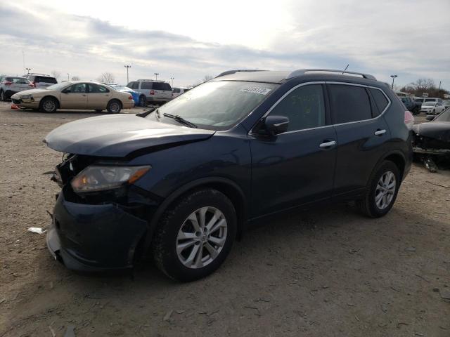 NISSAN ROGUE S 2015 with VIN KNMAT2MV4FP542053 - Photo from auction
