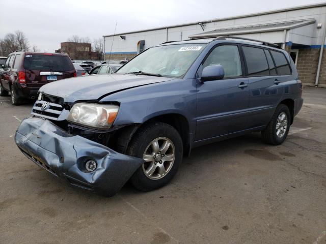 TOYOTA HIGHLANDER 2005 with VIN JTEDP21AX50060337 - Photo from auction