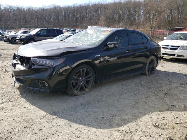 ACURA TLX TECH+A 2018 with VIN 19UUB3F64JA000623 - Photo from auction