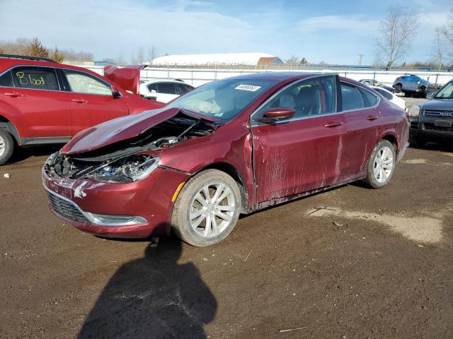 CHRYSLER 200 LIMITE 2015 with VIN 1C3CCCAG2FN758746 - Photo from auction