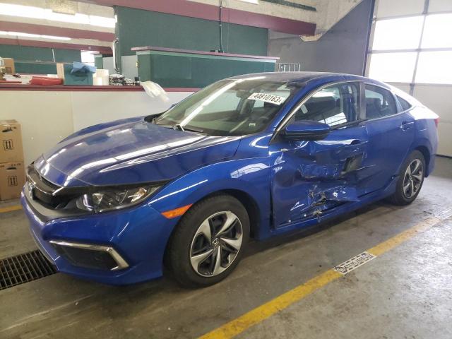 HONDA CIVIC LX 2020 with VIN 19XFC2F66LE031077 - Photo from auction