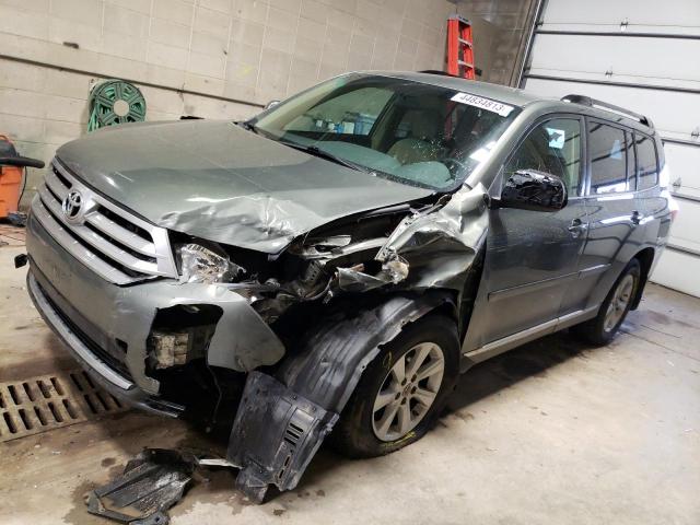 TOYOTA HIGHLANDER 2012 with VIN 5TDZA3EH3CS023021 - Photo from auction