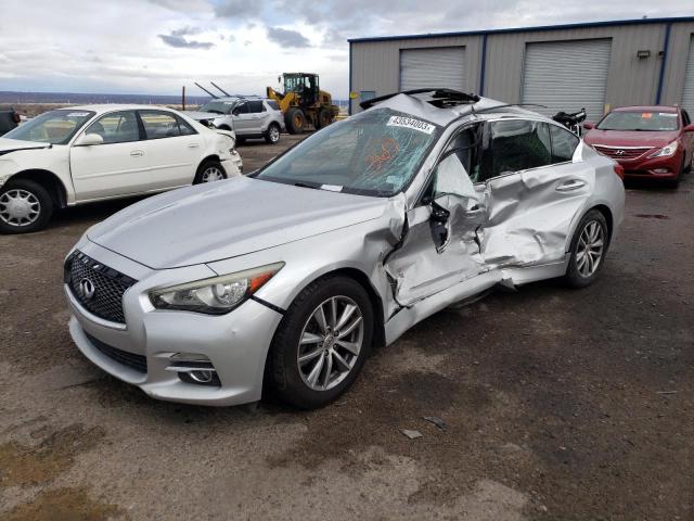 Photo 1 from auction – 2015 INFINITI Q50 BASE with VIN JN1BV7AP5FM330154