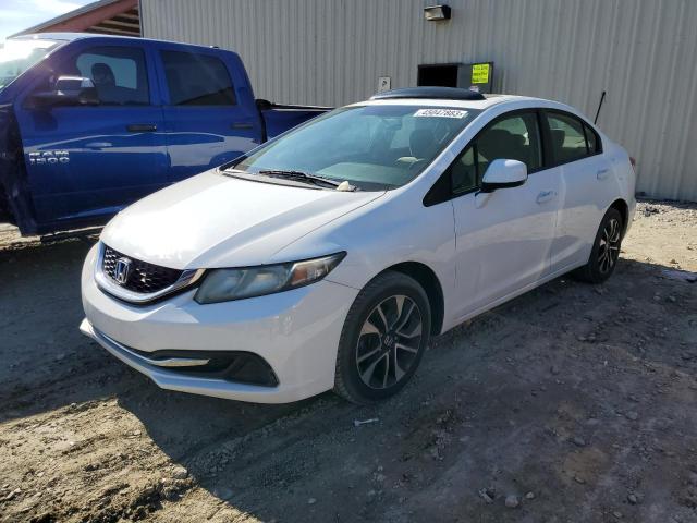 HONDA CIVIC EX 2013 with VIN 19XFB2F83DE243778 - Photo from auction