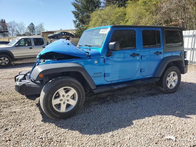 JEEP WRANGLER U 2016 with VIN 1C4BJWDG1GL110502 - Photo from auction