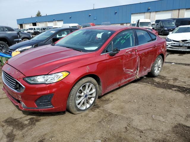 Photo 1 from auction – 2020 FORD FUSION SE with VIN 3FA6P0HD7LR166765
