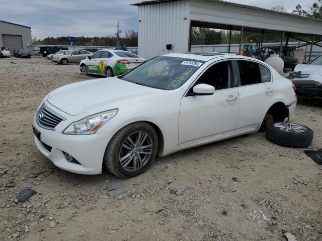 INFINITI G37 2012 with VIN JN1CV6AR6CM673194 - Photo from auction