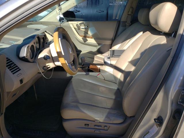 Photo 7 from auction – 2007 NISSAN MURANO SL with VIN JN8AZ08TX7W526723
