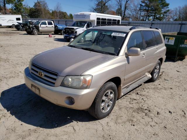 TOYOTA HIGHLANDER 2004 with VIN JTEGD21A340077873 - Photo from auction