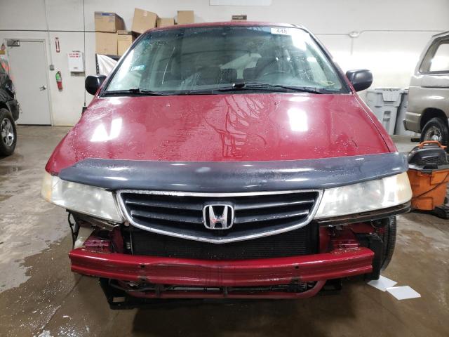 Photo 5 from auction – 2002 HONDA ODYSSEY EX with VIN 2HKRL18672H575666