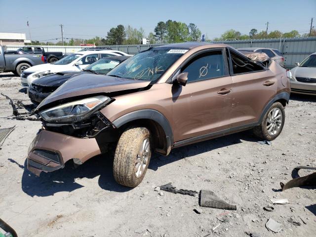 HYUNDAI TUCSON SE 2017 with VIN KM8J23A42HU342776 - Photo from auction