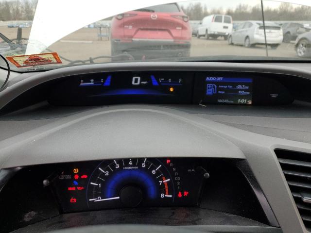 Photo 9 from auction – 2012 HONDA CIVIC LX with VIN 2HGFB2F50CH609853