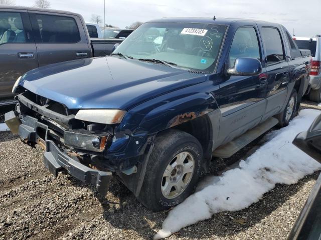 CHEVROLET AVALANCHE 2002 with VIN 3GNEK13T82G277741 - Photo from auction