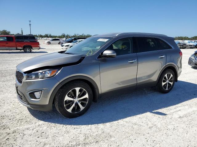 KIA SORENTO EX 2017 with VIN 5XYPH4A51HG315761 - Photo from auction