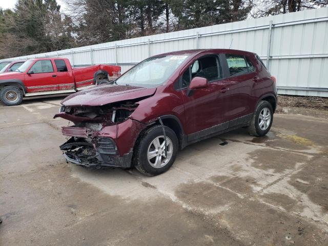 CHEVROLET TRAX LS 2017 with VIN 3GNCJNSBXHL192331 - Photo from auction