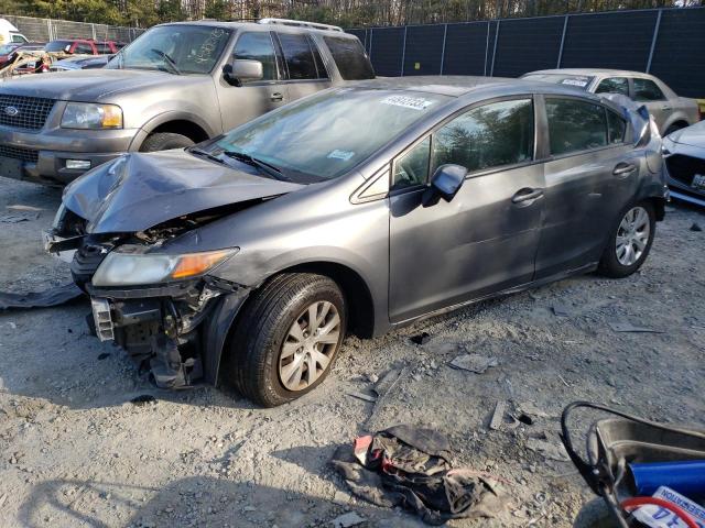 HONDA CIVIC LX 2012 with VIN 19XFB2F56CE324102 - Photo from auction