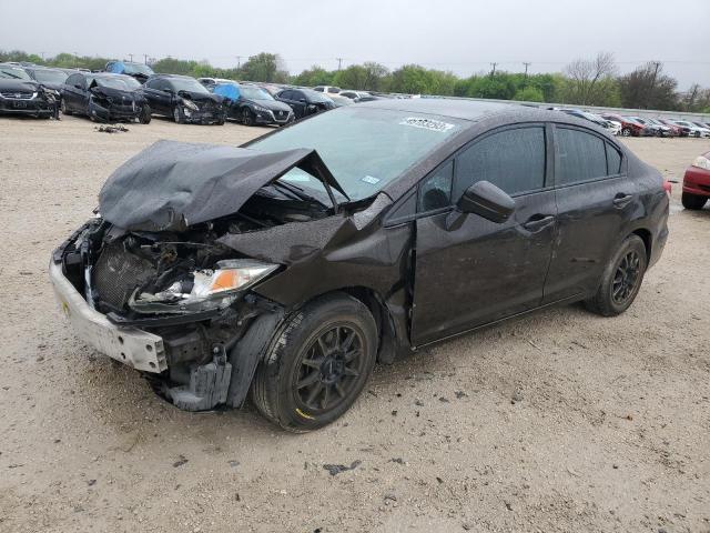 HONDA CIVIC LX 2014 with VIN 2HGFB2F53EH539722 - Photo from auction