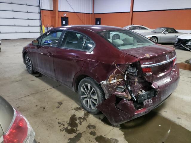 Photo 2 from auction – 2013 HONDA CIVIC LX with VIN 2HGFB2F5XDH023680