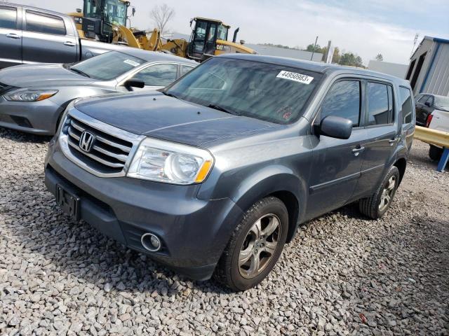 HONDA PILOT EXL 2013 with VIN 5FNYF3H65DB027438 - Photo from auction