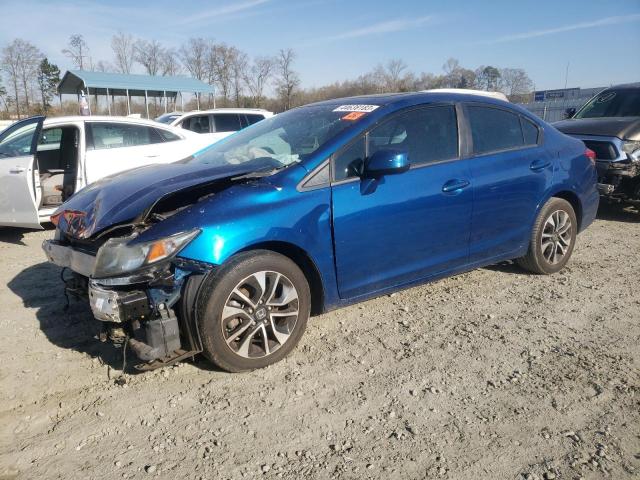 HONDA CIVIC EXL 2013 with VIN 19XFB2F98DE279670 - Photo from auction