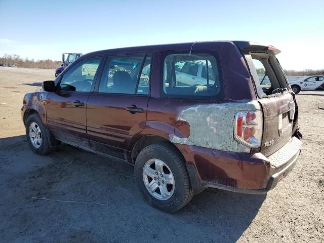 Photo 2 from auction – 2007 HONDA PILOT LX with VIN 5FNYF18137B007072