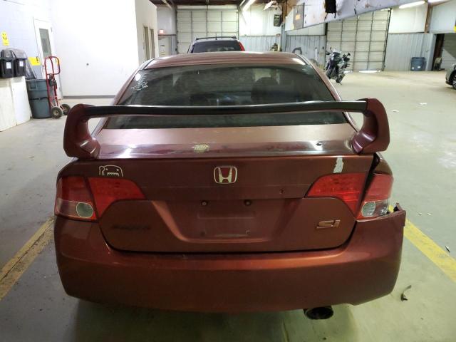 Photo 6 from auction – 2007 HONDA CIVIC SI with VIN 2HGFA55547H714083