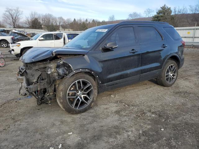 FORD EXPLORER S 2016 with VIN 1FM5K8GT7GGA59803 - Photo from auction