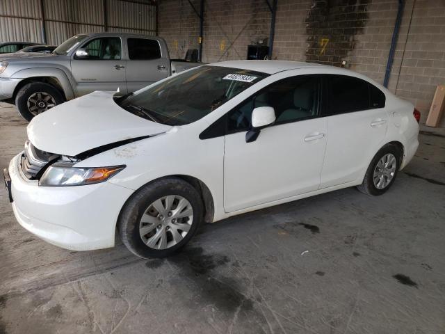 HONDA CIVIC LX 2012 with VIN 2HGFB2F51CH587944 - Photo from auction