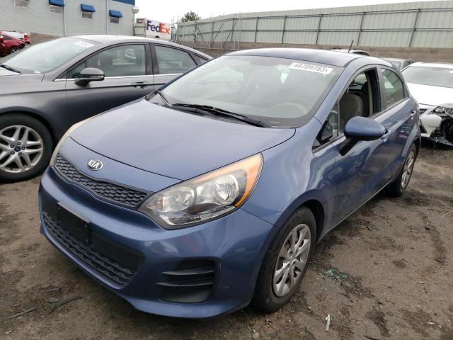KIA RIO LX 2016 with VIN KNADM5A37G6621591 - Photo from auction