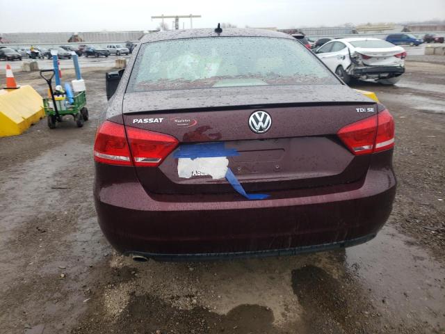 Photo 6 from auction – 2014 VOLKSWAGEN PASSAT SE with VIN 1VWBN7A34EC022775