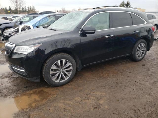 ACURA MDX TECHNO 2014 with VIN 5FRYD4H40EB506036 - Photo from auction